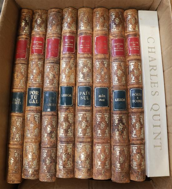 A miscellany of 19th and 20th century English and Continental, History, Poetry, Art, etc. 18 works, (2 boxes)